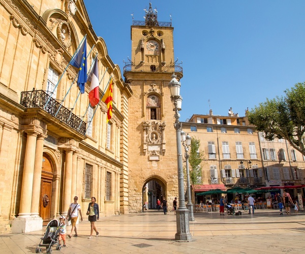 Centre ville d'Aix