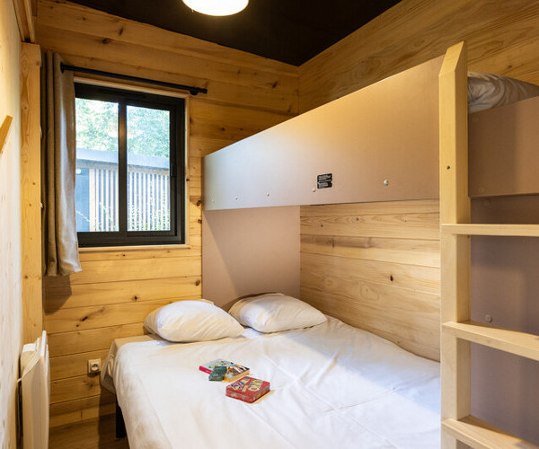Citykamp Aix-en-Provence chalet columbia chambre.